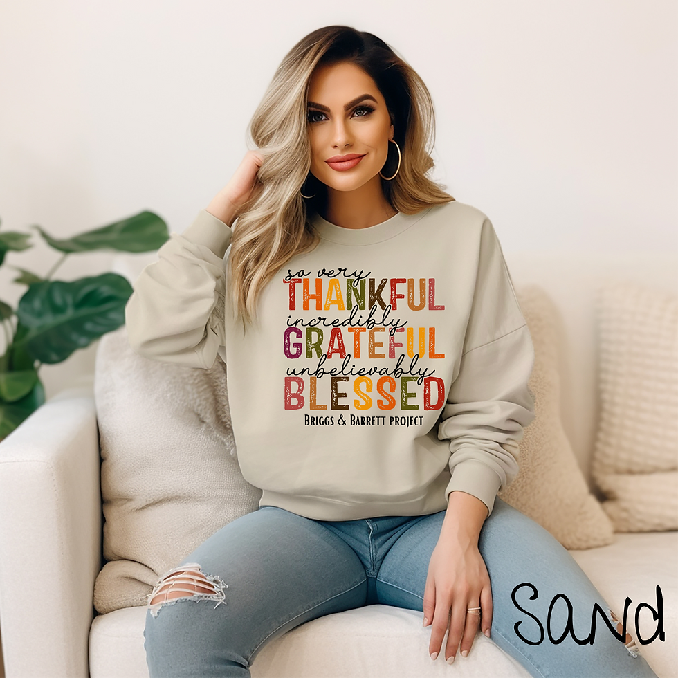 Thankful|Grateful|Blessed