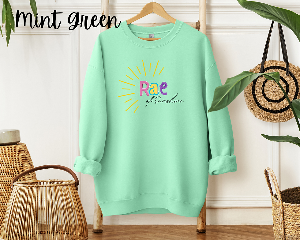 Thumbnail: Rae of Sunshine-Adult Crewnecks