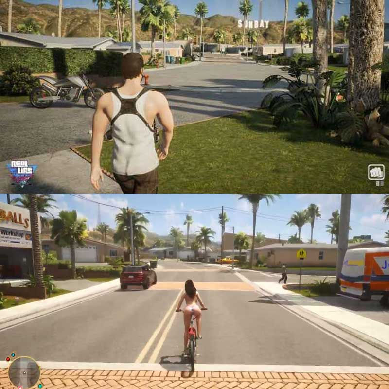 Thumbnail: H版GTA Real Life Sunbay v1.3 真实人生：阳光城 v1.3