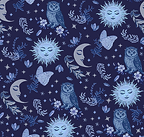 Floresta Noturna Celeste