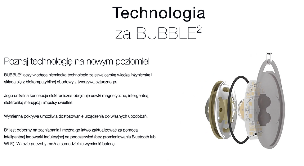PEMF ,częstotliwości , zdrowie,  ochrona BUBBLE2