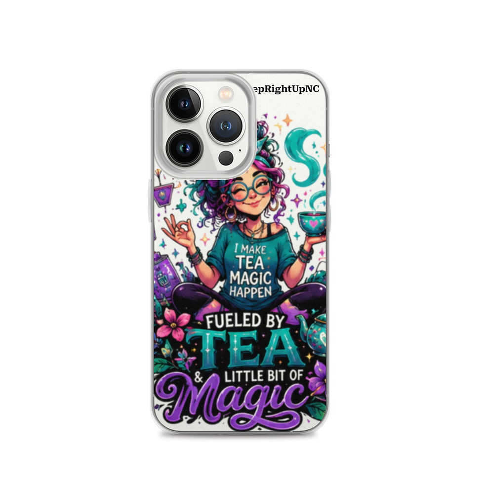 Thumbnail: Fueled by Tea & a Little Bit of Magic Clear Case for iPhone®