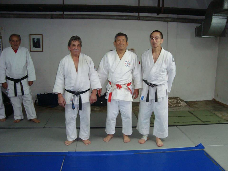 Pereira, Kikuchi y Yamamoto sensei