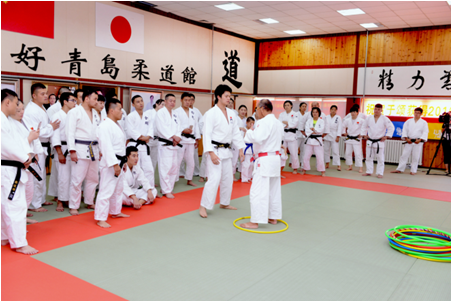 Clase en Qingdao (China)