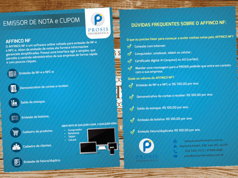 EMISSÃO DE NOTA E CUPOM ONLINE