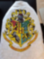 Hogwarts Crest on Labcoat