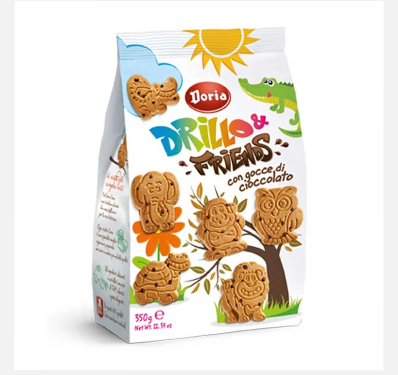 Chocolate Chip Shortbread Biscuits Drillo & Friends