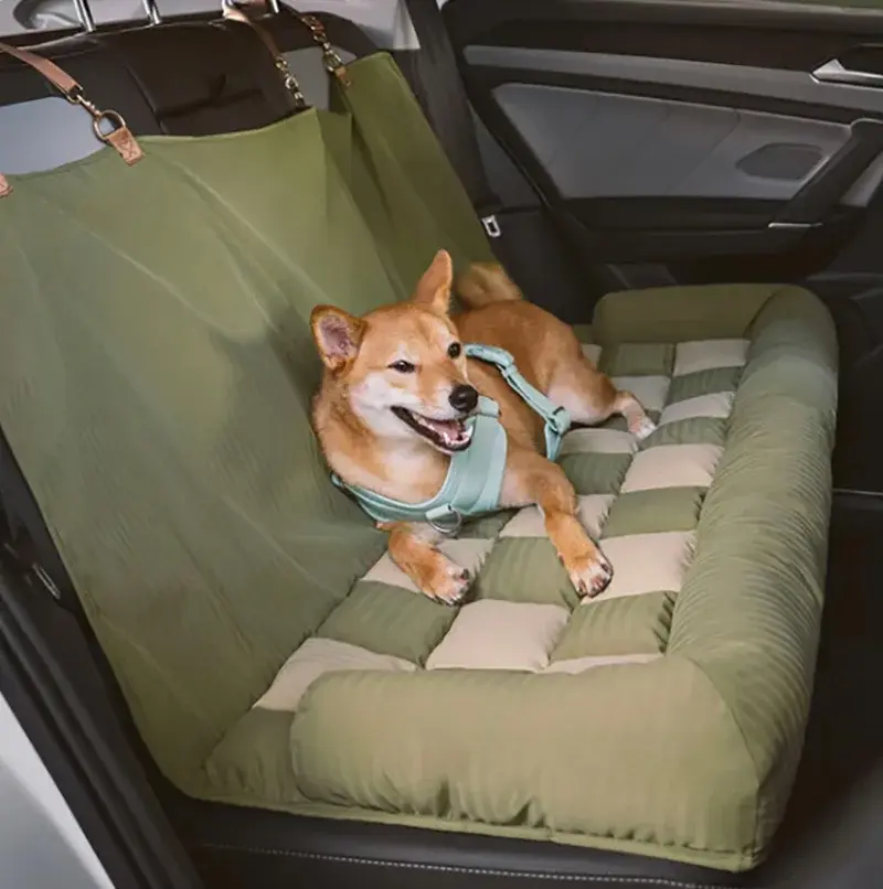 Thumbnail: Dog Car Seat & Trunk Cover – Waterproof Hammock & Transporter Mat