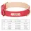 Thumbnail: Personalized Dog Collar Custom Engraved PU Leather Dog Collars Free Engraving