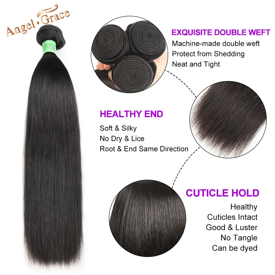 Thumbnail: Alpha Omega Luxe Hair | Elite Length Blend Bundles (3-Pack)
