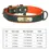 Thumbnail: Personalized Dog Collar Custom Engraved PU Leather Dog Collars Free Engraving