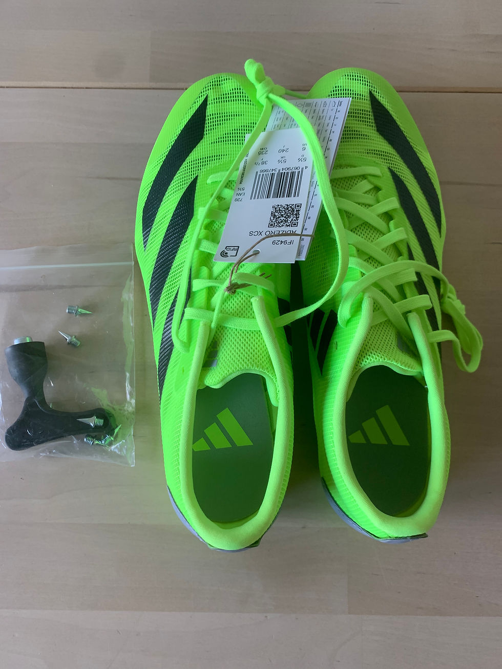 Thumbnail: adidas Adizero XCS Running Spikes - UK Size 5.5