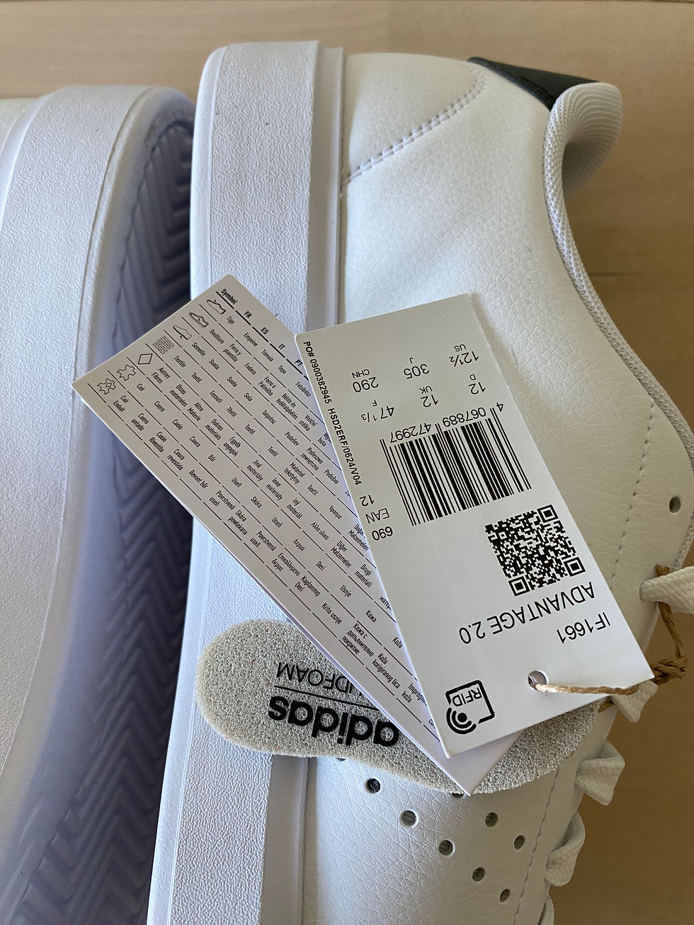 Thumbnail: adidas Advantage 2.0 Trainers - UK Size 12  