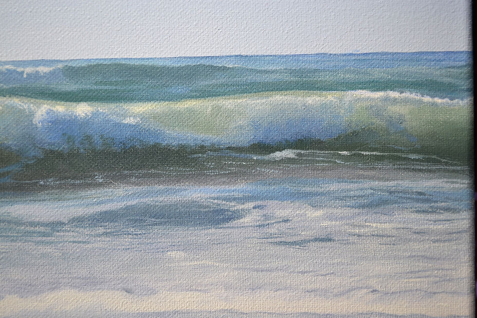 Miniature : Vague №2 – 27×46 cm