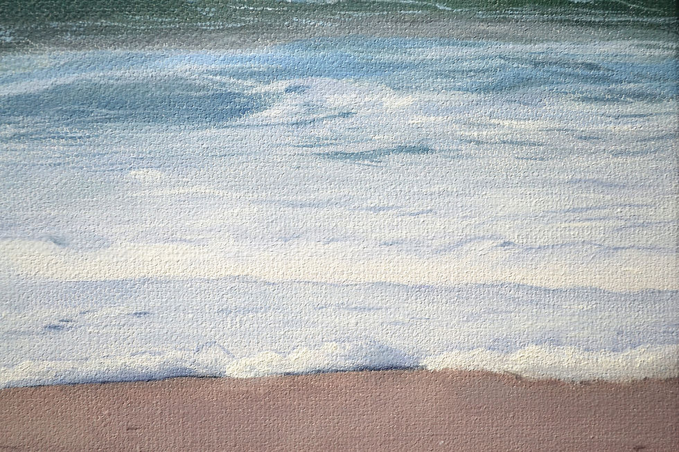 Miniature : Vague №2 – 27×46 cm