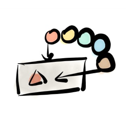 Change text and object color