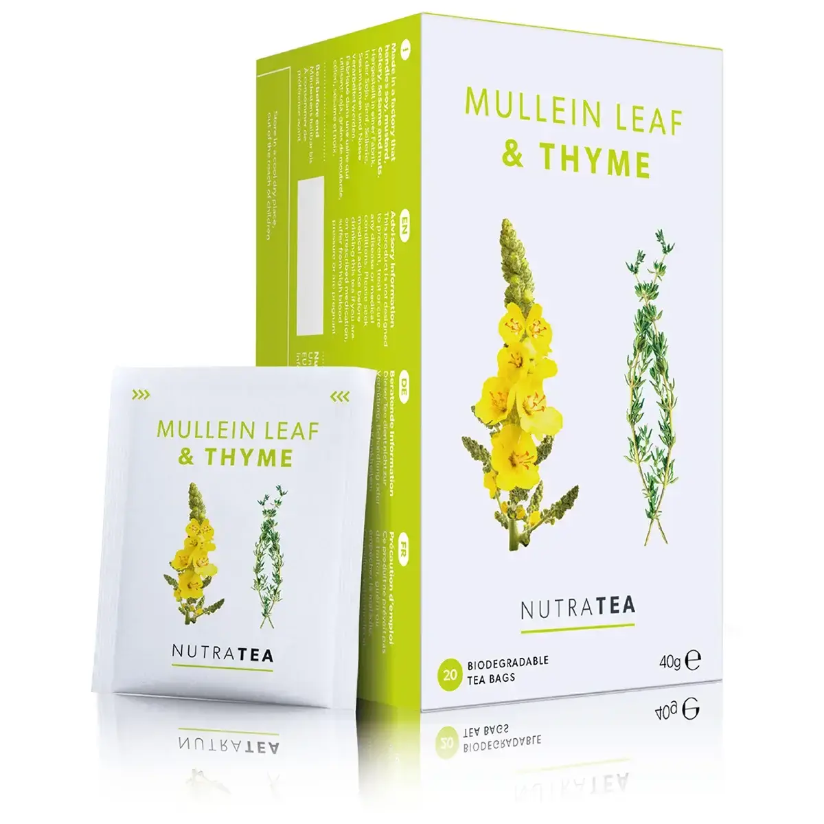 NUTRATEA Mullein Leaf & Thyme (20 tea bags) 40g