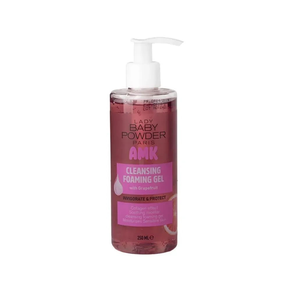 AMK Lady Baby Powder Face Cleansing Gel with Collagen 250ml