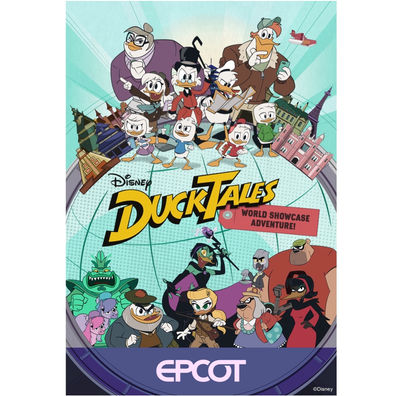 Disney’s DuckTales World Showcase Adventure Announced for Play Disney Parks Mobile App at Epcot
