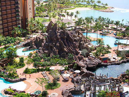 Welcome to a whole new world of vacationing! 
Aulani, A Disney Resort & Spa in Ko Olina, Hawaii.