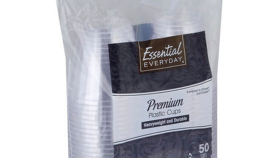 Essential Everyday 9oz Clear Cups