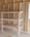 Shelving 18" Deep 3 Shelves