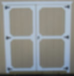 Double Wood Door