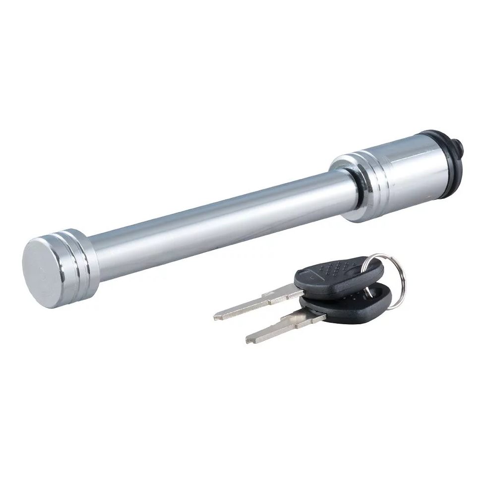 Thumbnail: 5/8" HITCH LOCK #23025 (3" RECEIVER, BARBELL, CHROME)