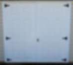 Double 6ft Fiberglass Slab Door