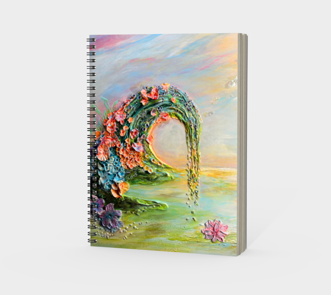 Cahier "Au coeur de la vague"