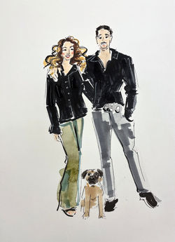 Live Illustration at Nemacolin
