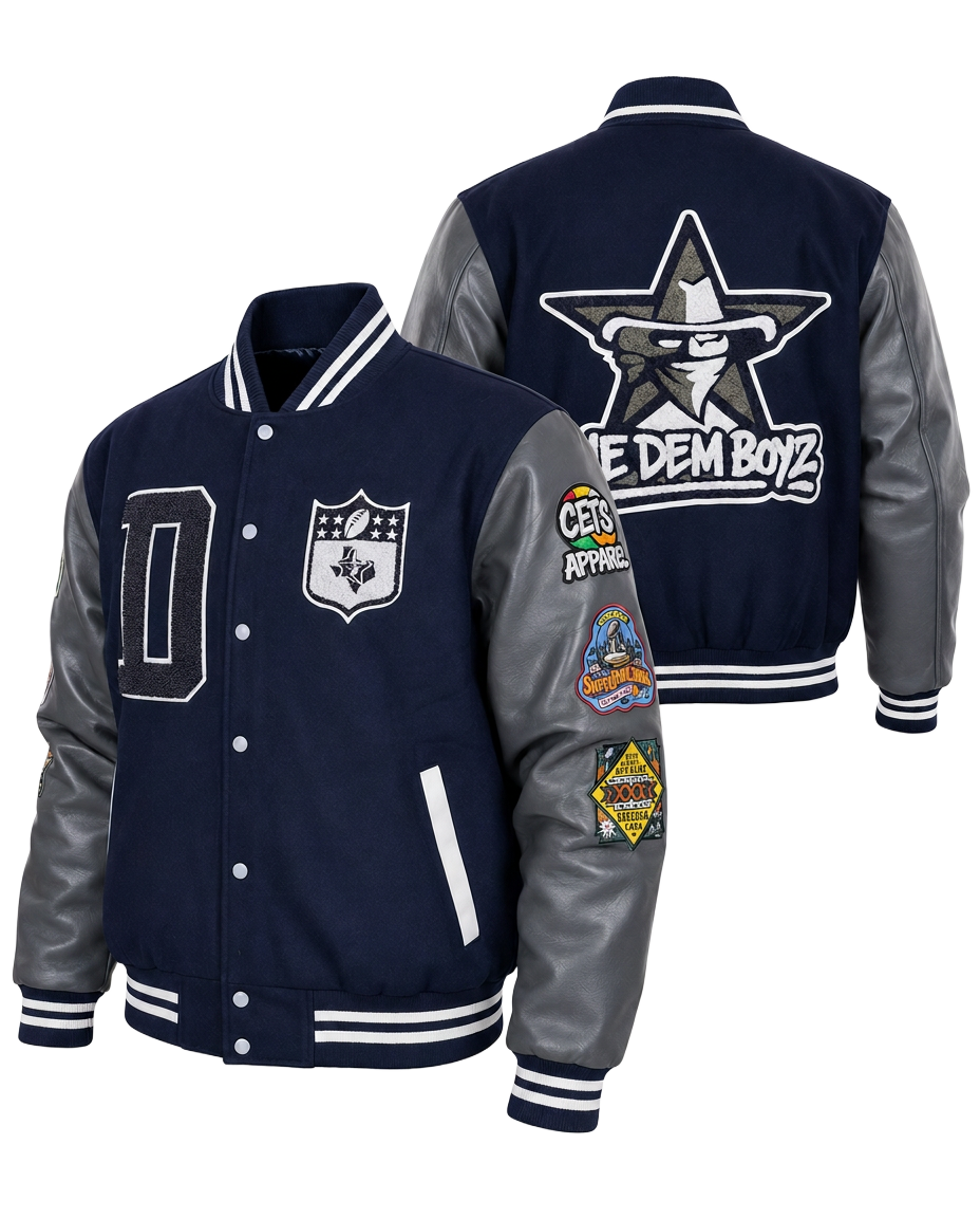District Legacy Varsity Jacket wool varsity jacket