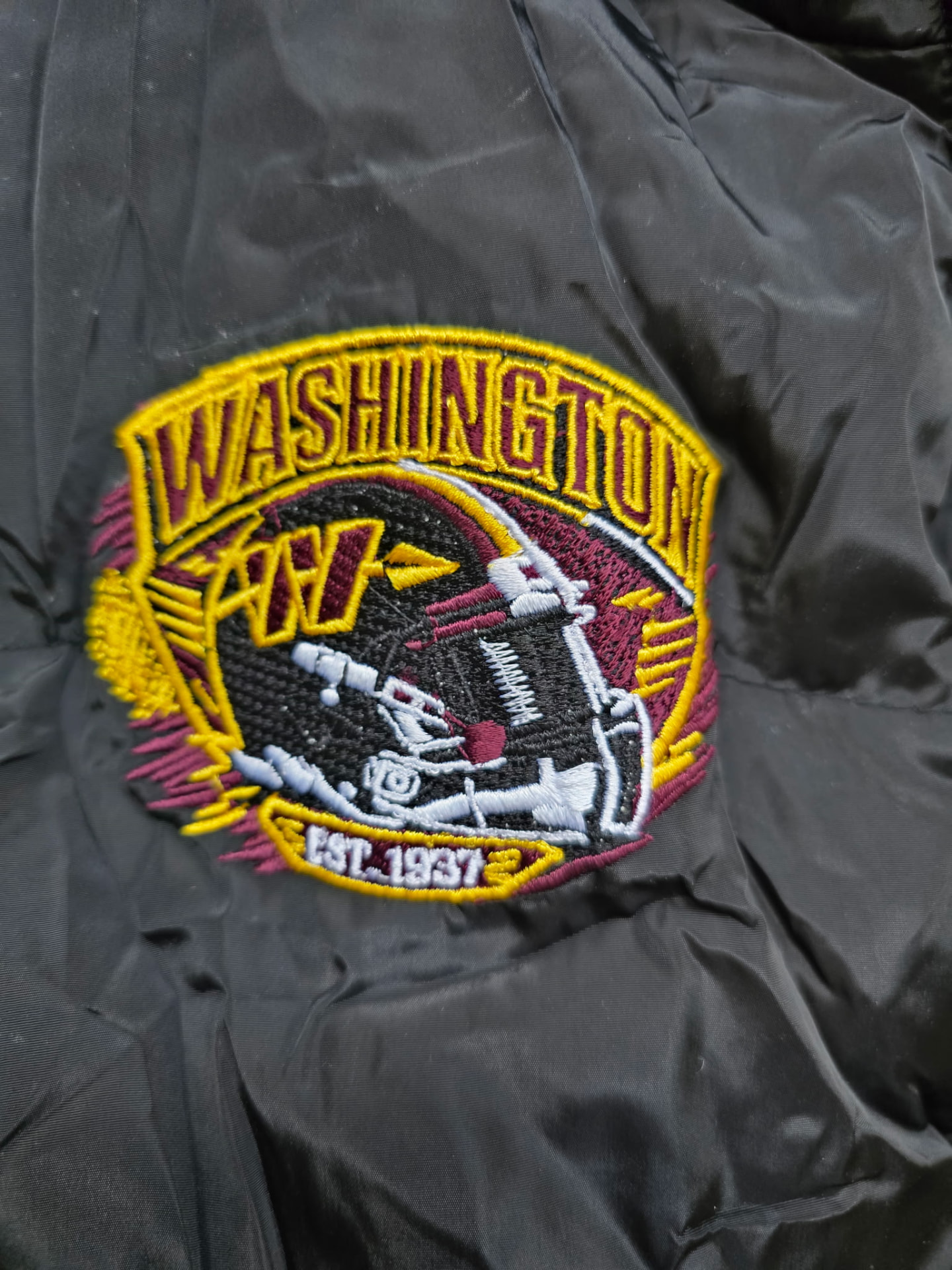 District Shadow Puffer Vest alternate colorway