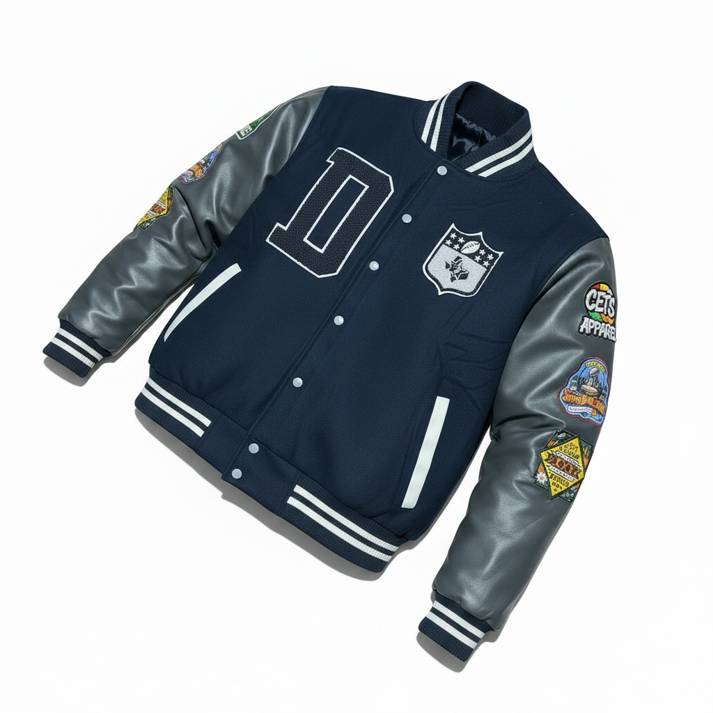 District Legacy Varsity Jacket wool varsity jacket view 4
