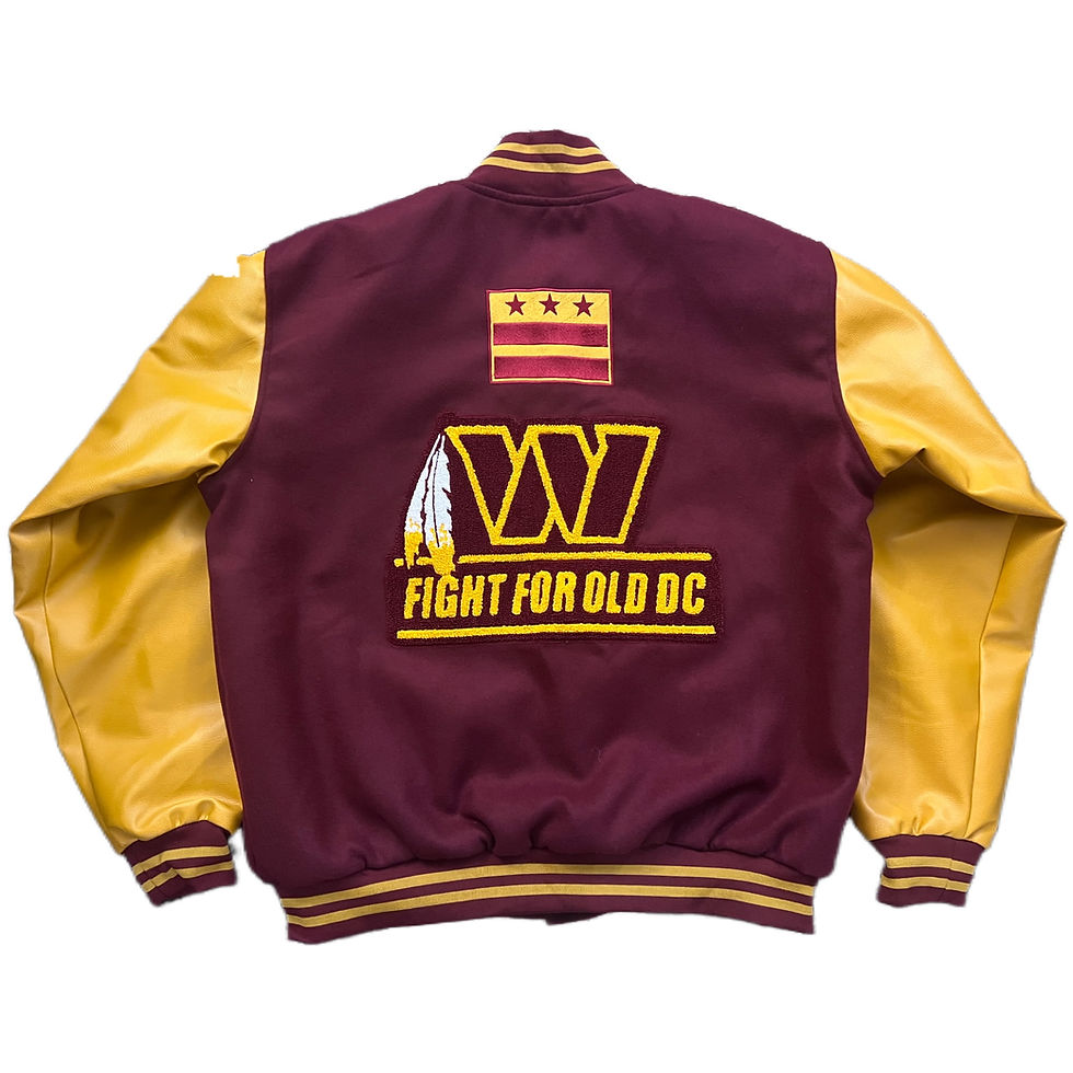 Thumbnail: Burgundy Washington Varsity Jacket