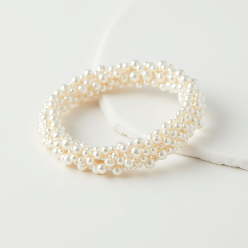 Diademas Uñas Perla