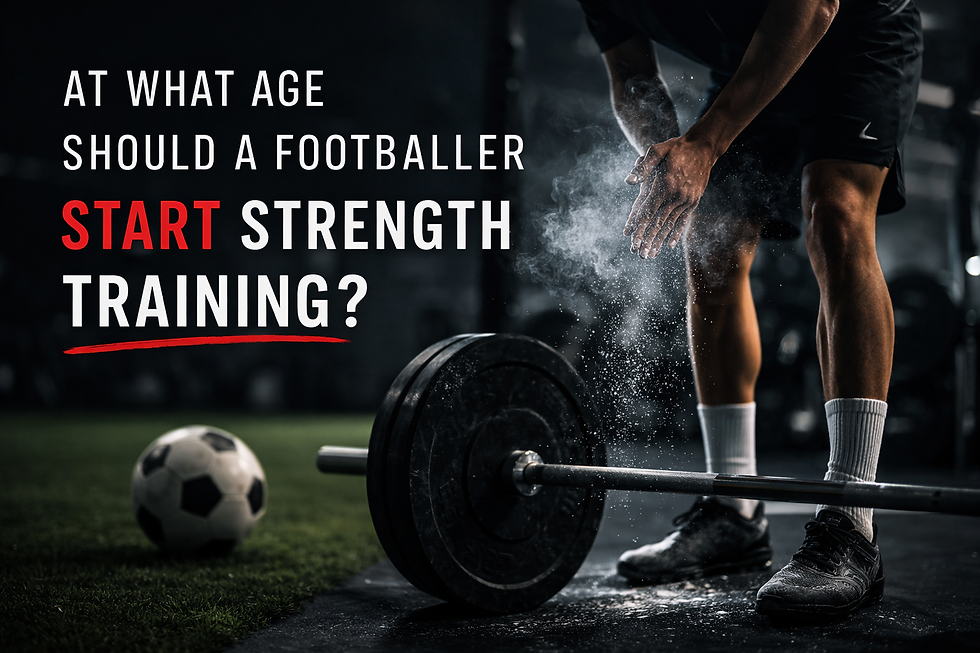 At What Age Should a Footballer Start Strength Training?