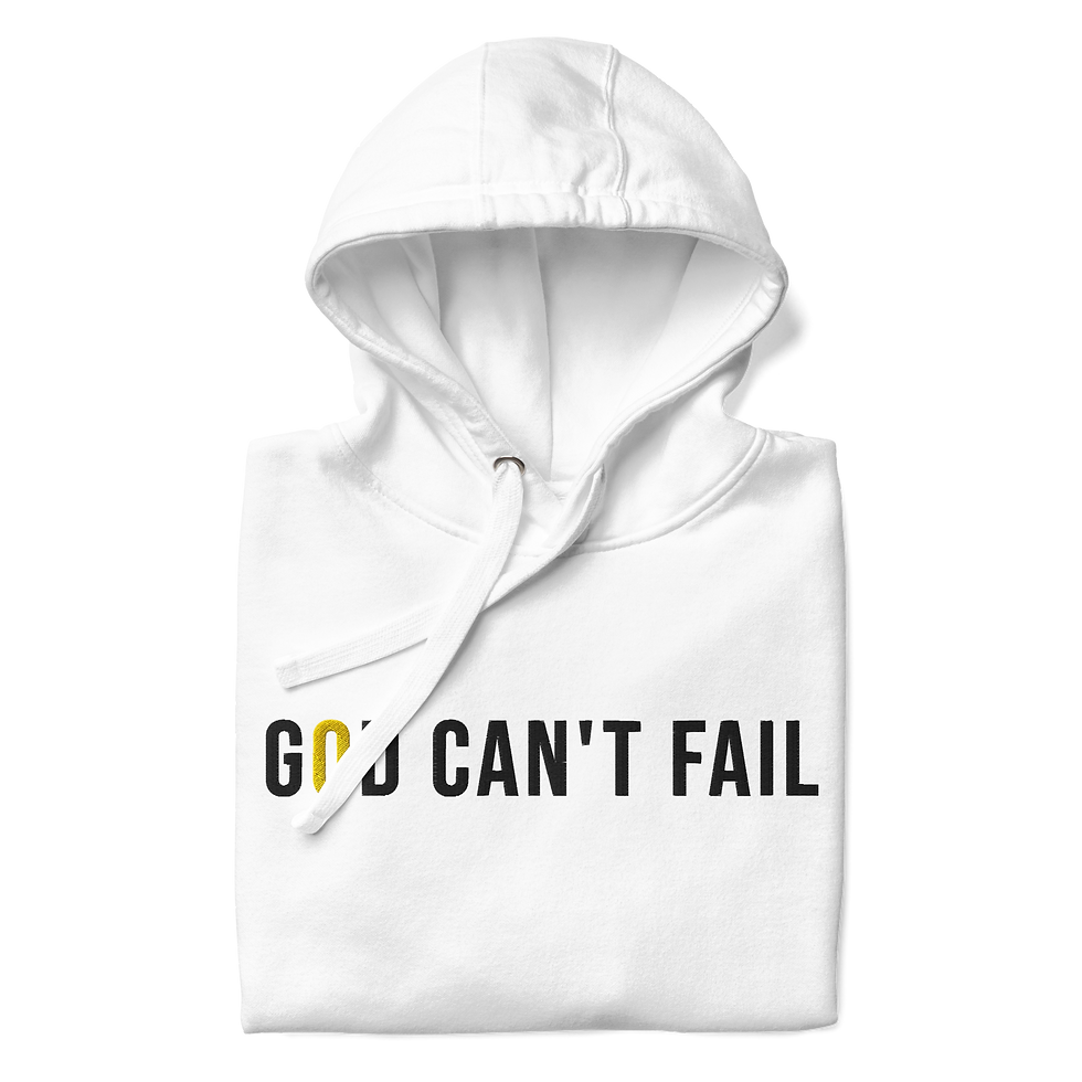 Thumbnail: God Can't Fail (Unisex Hoodie)