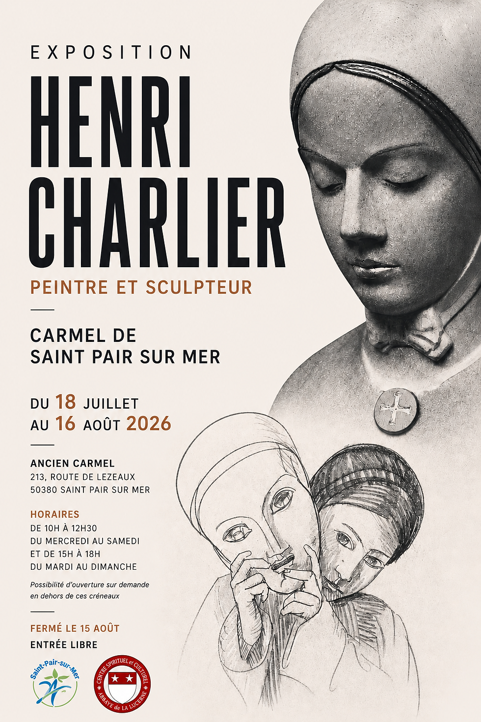 Exposition Henri Charlier, peintre et sculpteur