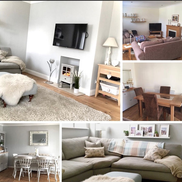 Bungalow Lounge, Dining Room and Kitchen Transformation