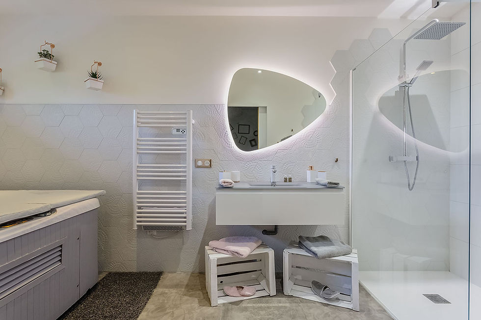 Salle de bain - location saisonnière à Aix les bains entre Annecy et Chambéry