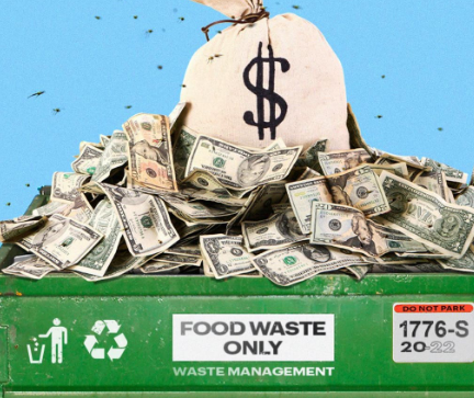 The Cost of Food Wasted!