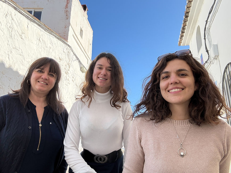 Photo of authors at Casa d’Estiu