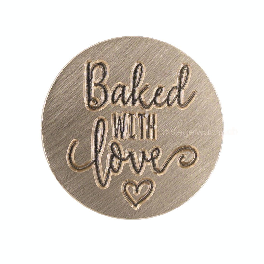 Siegelstempel Baked with Love