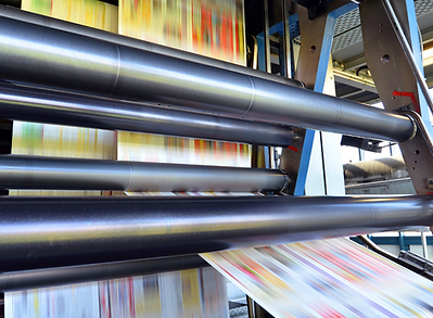 Book printing press