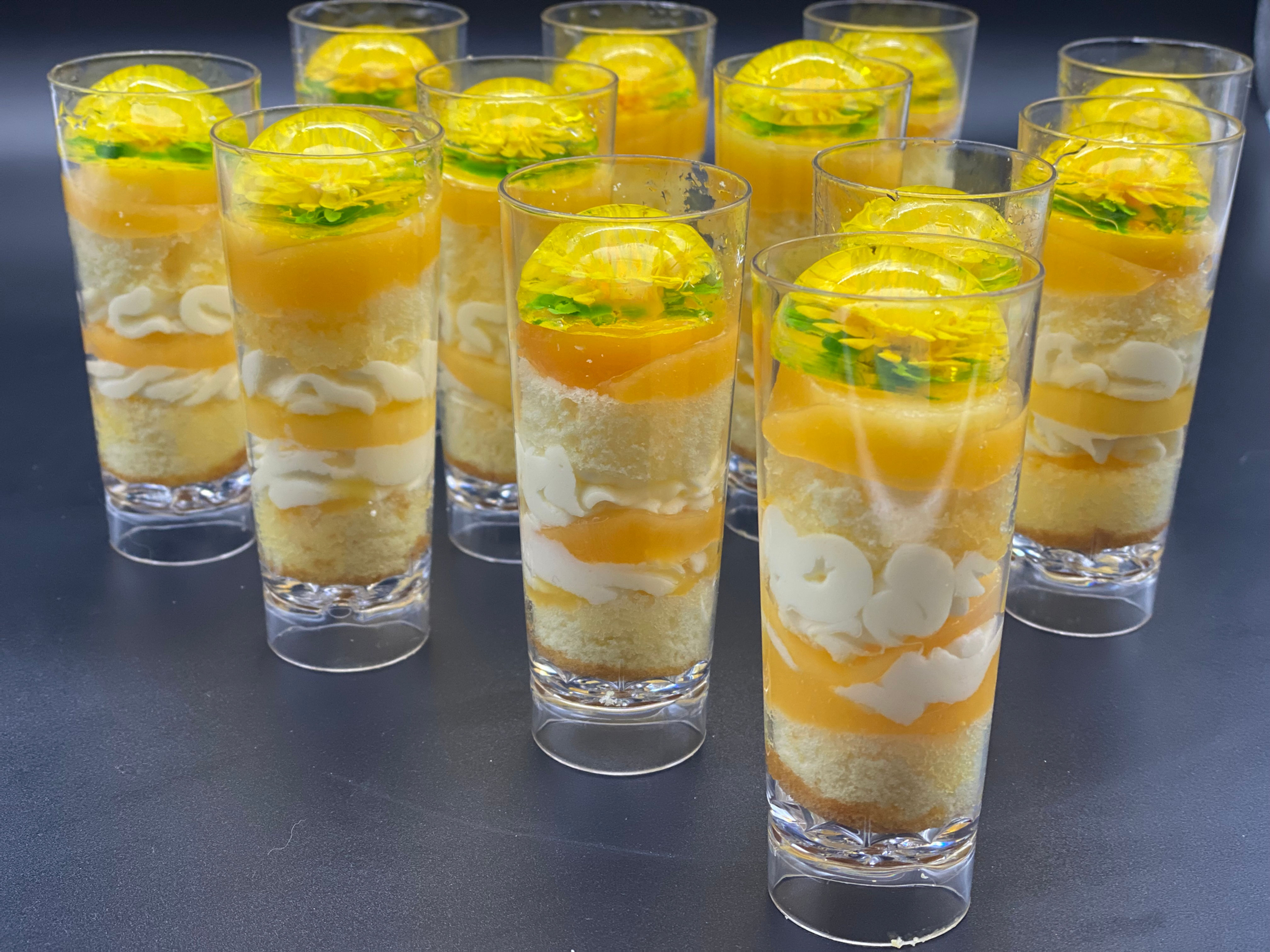 Mango Mini Dessert Cups