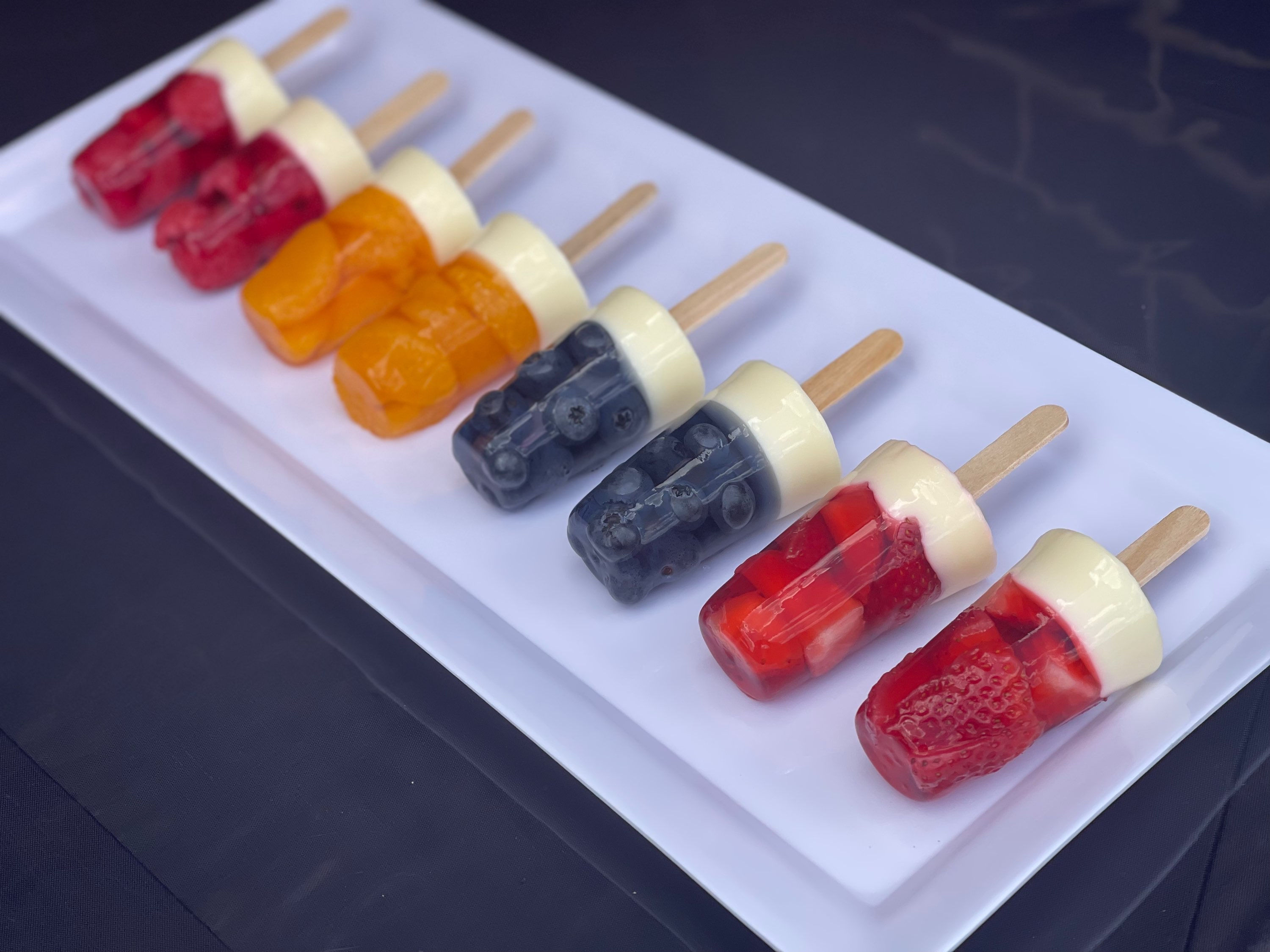 Fruit Jelly Popsicles