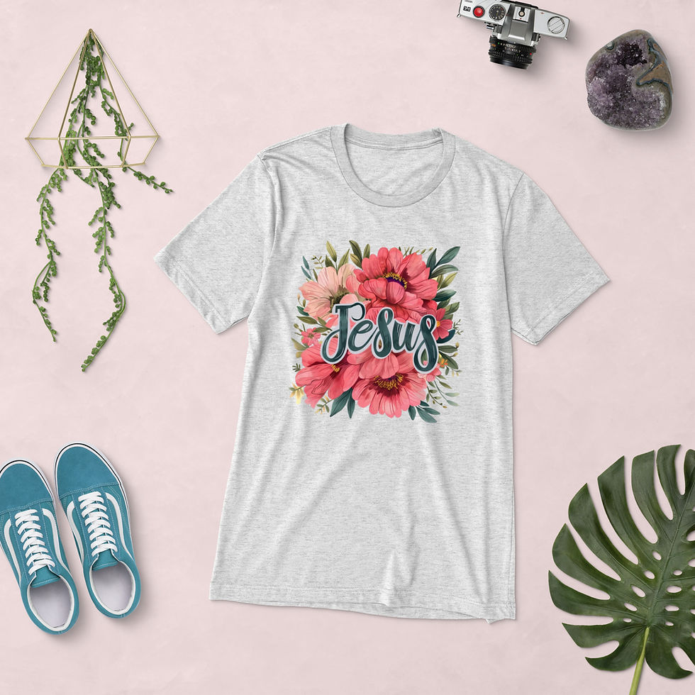 Thumbnail: Flower Jesus tee 