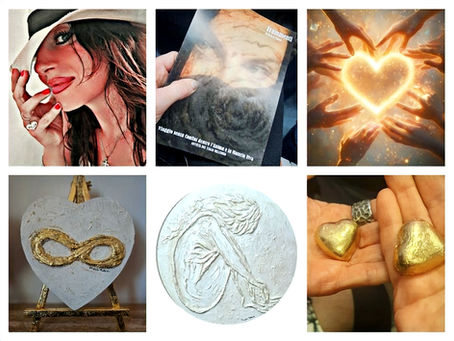 Michela Fabeni's Contemporary Bas-reliefs | Her art is breath, light that flows through matter and ignites the soul. Every gesture is born from silence, each fragment pulses with its own energy, inviting the observer to pause and feel without explanation. Rebirth, infinity, love: sensations that can only be experienced, vibrations that reach the intimacy of the viewer