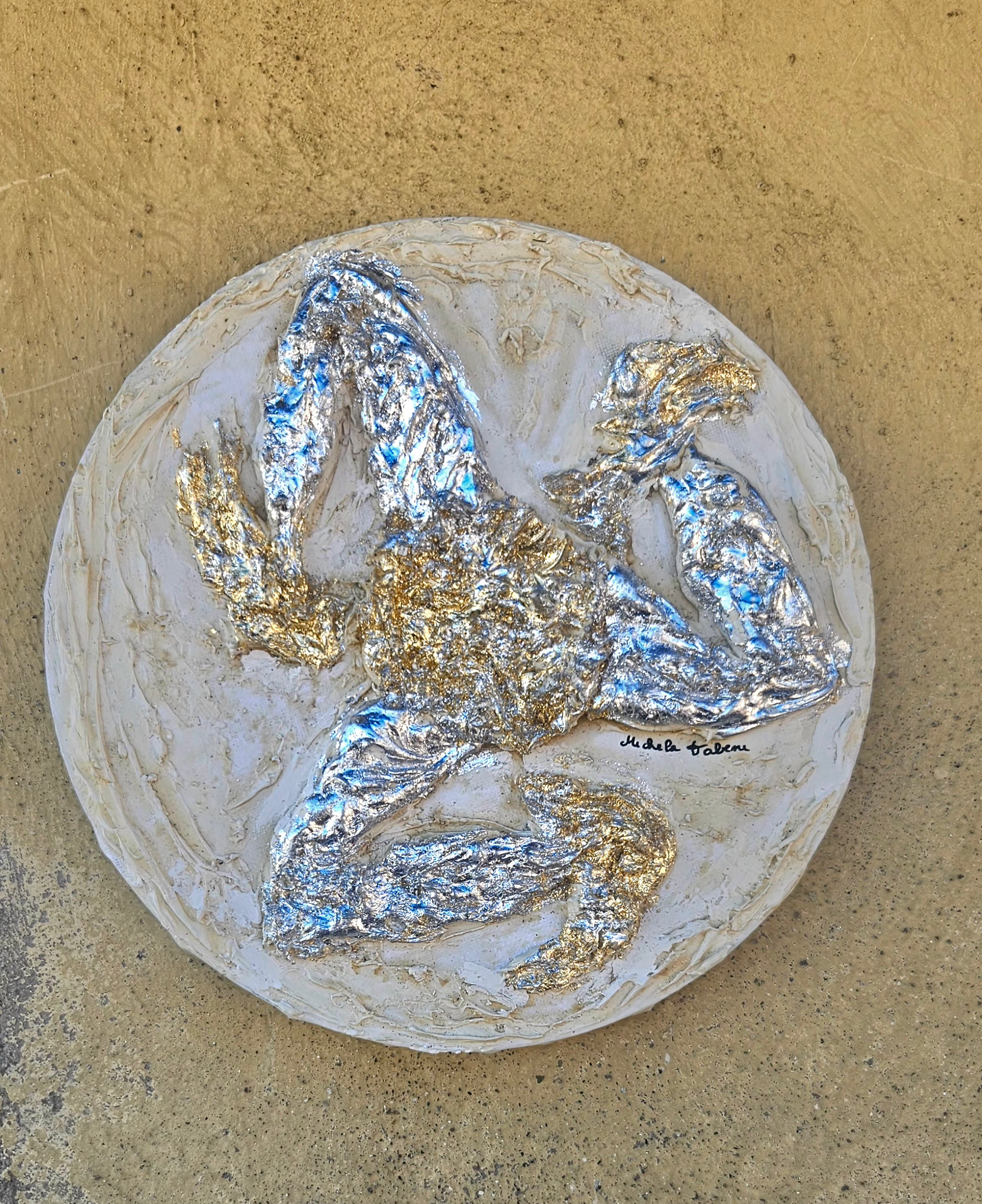 Silver & Gold Triskelis